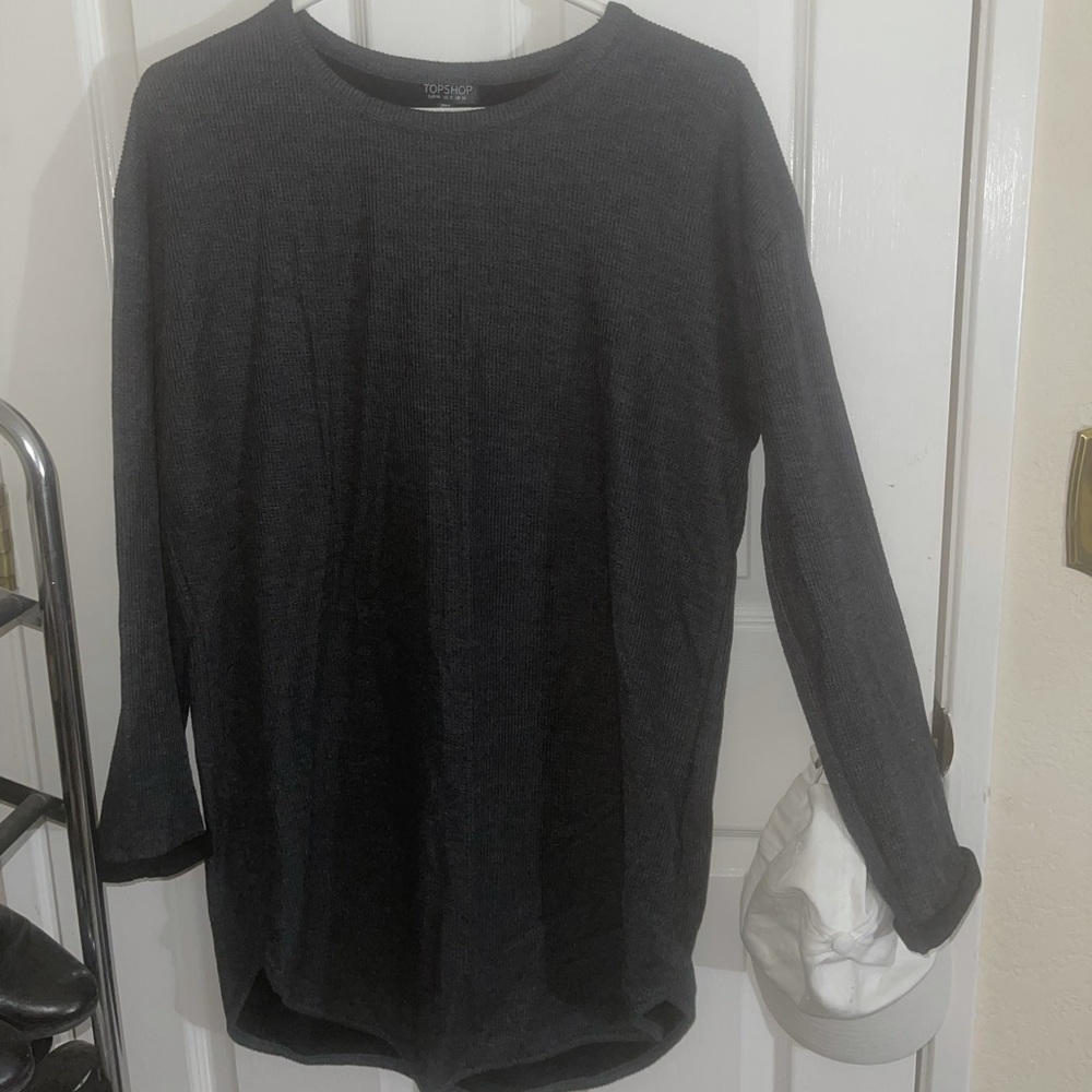 TOPSHOP oversized dress shirt